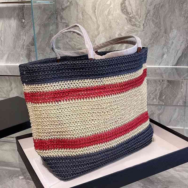 Shoulder Bags For Women With Brand Designer Handbags Designers Tote Straw Summer Handbag Stripe Vacation Crossbody-bag Female High Capacity Bucket 220406, Beige
Shoulder Bags For Women With Brand Designer Handbags Designers Tote Straw Summer Handbag Stripe Vacation Crossbody-bag Female High Capacity Bucket 220406, Beige