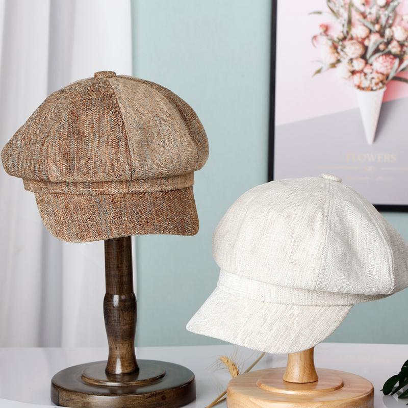 Berets Women Sun Fashion Unisex Linen Military Hat Autumn Sailor Hats Flat Top Captain Cap Travel Cadet Cool CapsBerets, Khaki
Berets Women Sun Fashion Unisex Linen Military Hat Autumn Sailor Hats Flat Top Captain Cap Travel Cadet Cool CapsBerets, Khaki