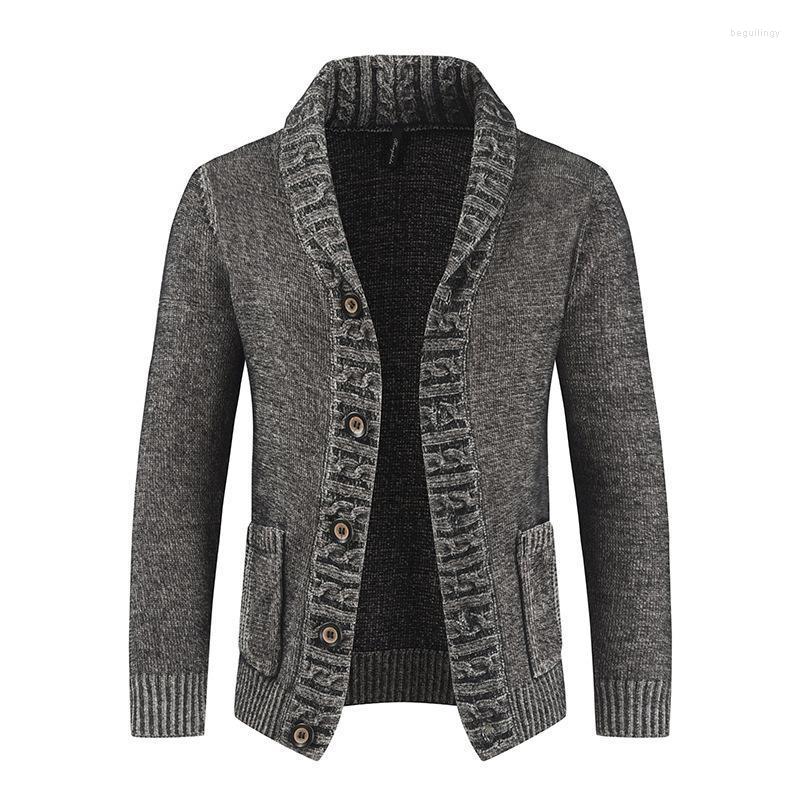 Men's Sweaters Knitted Cardigan Fall 2022 Product Single-breasted Sweater Personalized Lapel Trend Warm Buttons Begu22
Men's Sweaters Knitted Cardigan Fall 2022 Product Single-breasted Sweater Personalized Lapel Trend Warm Buttons Begu22