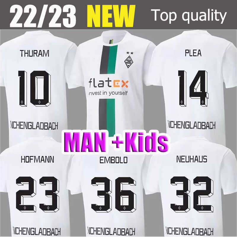 22 23 Borussia Monchengladbach soccer jerseys 2022 2023 Gladbach THURAM ELVEDI PLEA STINDL Bensebaini NEUHAUS GINTER HOFMANN EMBOLO men kids
22 23 Borussia Monchengladbach soccer jerseys 2022 2023 Gladbach THURAM ELVEDI PLEA STINDL Bensebaini NEUHAUS GINTER HOFMANN EMBOLO men kids