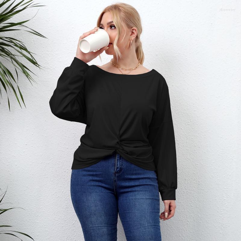 Women's Plus Size T-Shirt Women Long Sleeve Autumn Clothes Plussize Big Large Solid Clothing Top Streetwear For FemaleWomen's Jasp22, 201855-1 black
Women's Plus Size T-Shirt Women Long Sleeve Autumn Clothes Plussize Big Large Solid Clothing Top Streetwear For FemaleWomen's Jasp22, 201855-1 black