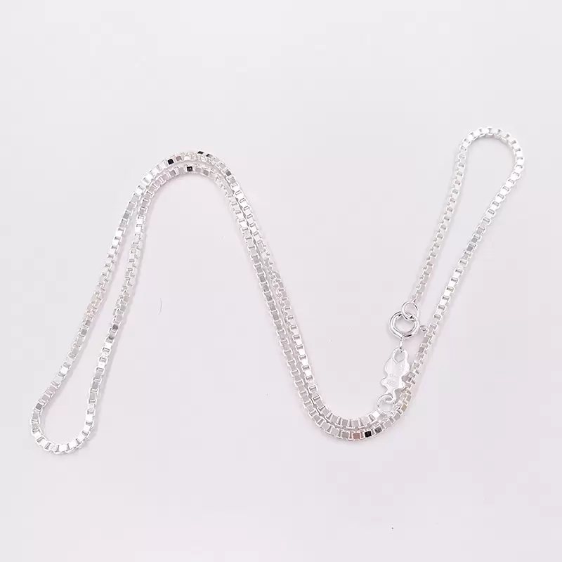 Authentic 925 Sterling Silver necklace Bear Chain Choker Necklaces For Women Men Fits European bear Jewelry Style Gift 911902510 
Authentic 925 Sterling Silver necklace Bear Chain Choker Necklaces For Women Men Fits European bear Jewelry Style Gift 911902510