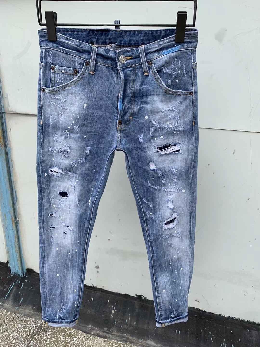 D2 mens jeans denim jean black ripped pants pour hommes men s Italy fashion biker motorcycle rock revival jeans hig xCH DSQUAREDs DSQ2s DSQs, 899
D2 mens jeans denim jean black ripped pants pour hommes men s Italy fashion biker motorcycle rock revival jeans hig xCH DSQUAREDs DSQ2s DSQs, 899