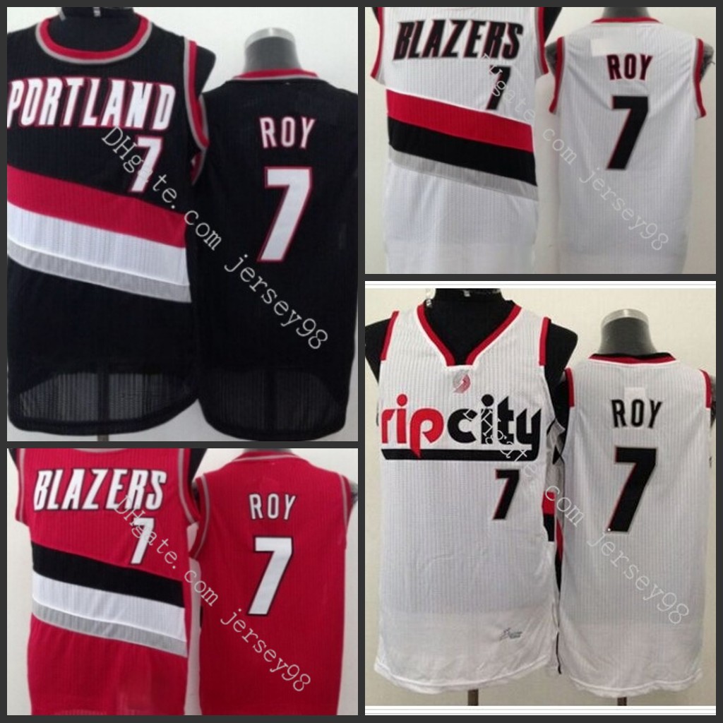 Portland''Trail Blazers''men #7''Brandon Roy Rip retro Basketball''Jersey 
Portland''Trail Blazers''men #7''Brandon Roy Rip retro Basketball''Jersey