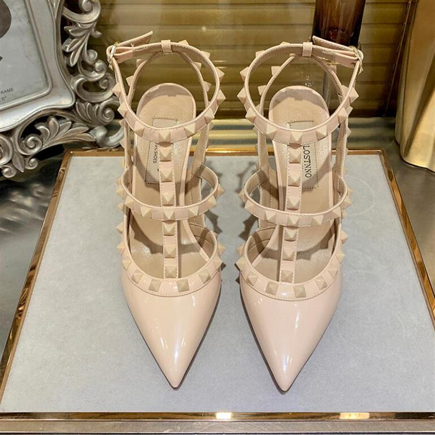 2020 New Nude Women Platform Pumps Ladies Sexy Round Toe Rivets High Heels Shoes Fashion Buckle Studded Stiletto Sandals 34-43218U, White matte
2020 New Nude Women Platform Pumps Ladies Sexy Round Toe Rivets High Heels Shoes Fashion Buckle Studded Stiletto Sandals 34-43218U, White matte