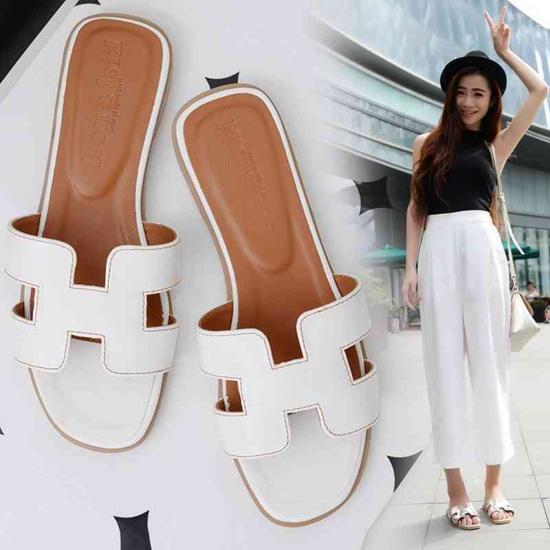 Paris h Slipper Herme Oran Sandals Slippers 2022 New Summer Wear Flat One-line Anti-skid Beac Large Women Correct Logo, White
Paris h Slipper Herme Oran Sandals Slippers 2022 New Summer Wear Flat One-line Anti-skid Beac Large Women Correct Logo, White