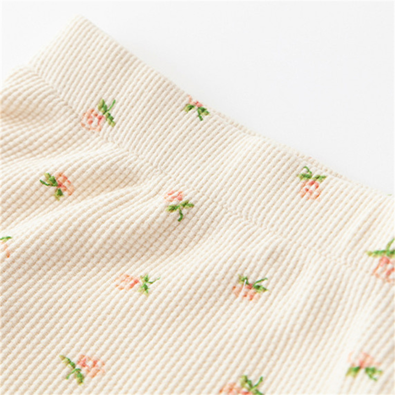 PUWD Y2K Sweet Girls Floral Soft Cotton Shorts Summer Fashion Ladies High Waist Flower Bottoms Casual Women Chic Shorts 220527