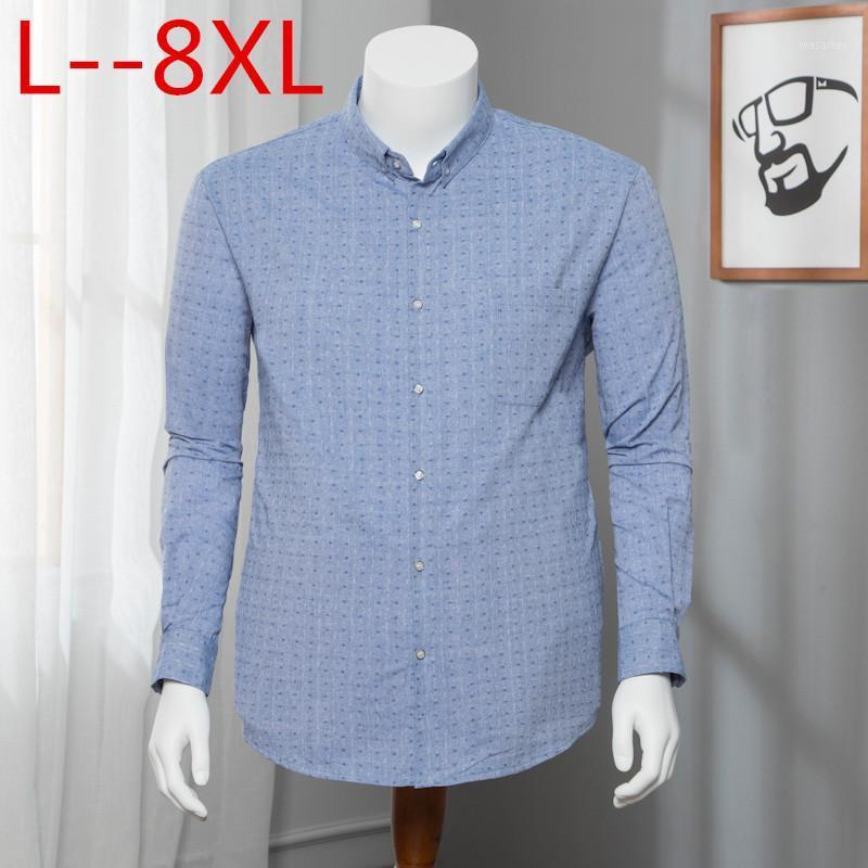 Men's Casual Shirts 8XL 6XL Selling Shirt Printing Slim Long-sleeved Solid Color Printed
Men's Casual Shirts 8XL 6XL Selling Shirt Printing Slim Long-sleeved Solid Color Printed