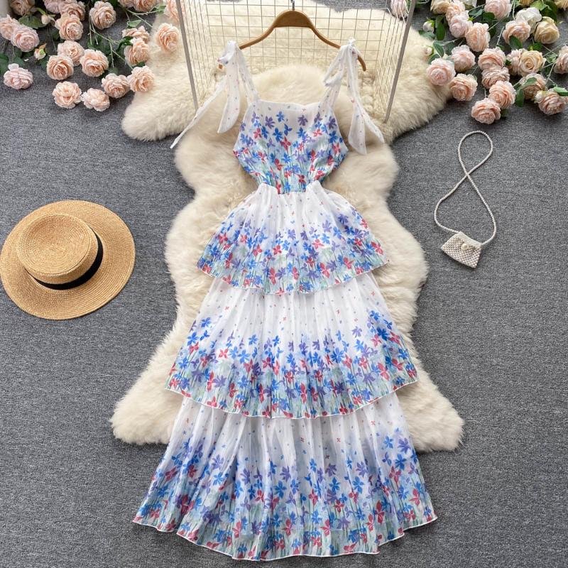 Casual Dresses Women Fashion Sexy Floral Print Dress Summer 2022 Sleeveless High Waist Thin Korean Clothes Vestido De Mujer G920Casual, White
Casual Dresses Women Fashion Sexy Floral Print Dress Summer 2022 Sleeveless High Waist Thin Korean Clothes Vestido De Mujer G920Casual, White