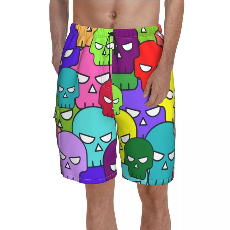 Men' Shorts Rainbow Skulls Board Cute Skull Tribal Short Pants High Quality Males Classic Printed Swimming Trunks Plus Size 2XL
Men' Shorts Rainbow Skulls Board Cute Skull Tribal Short Pants High Quality Males Classic Printed Swimming Trunks Plus Size 2XL