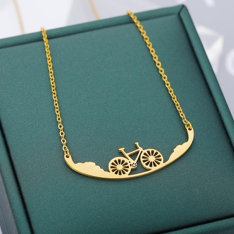 Pendant Necklaces Vintage Bike Horizon Necklace For Women Stainless Steel Gold Maxi Bicycle Chain Choker Jewelry Sports GiftsPendant
Pendant Necklaces Vintage Bike Horizon Necklace For Women Stainless Steel Gold Maxi Bicycle Chain Choker Jewelry Sports GiftsPendant