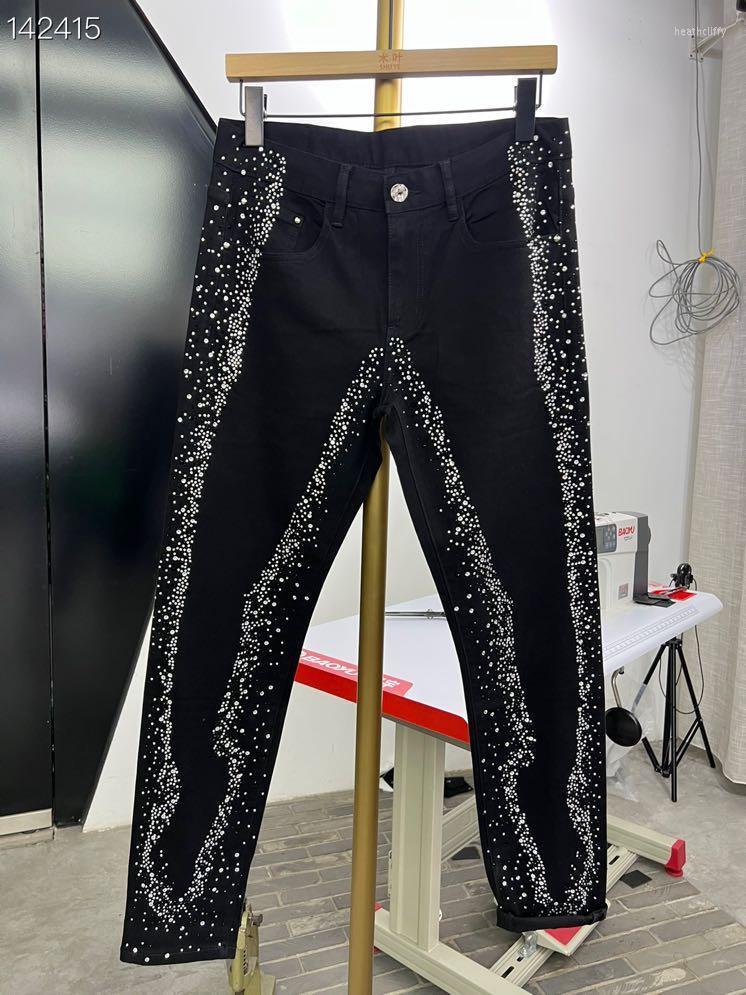 Men's Jeans As552 Fashion Men's 2022 Runway Luxury European Design Party Style ClothingMen's Heat22, Black
Men's Jeans As552 Fashion Men's 2022 Runway Luxury European Design Party Style ClothingMen's Heat22, Black