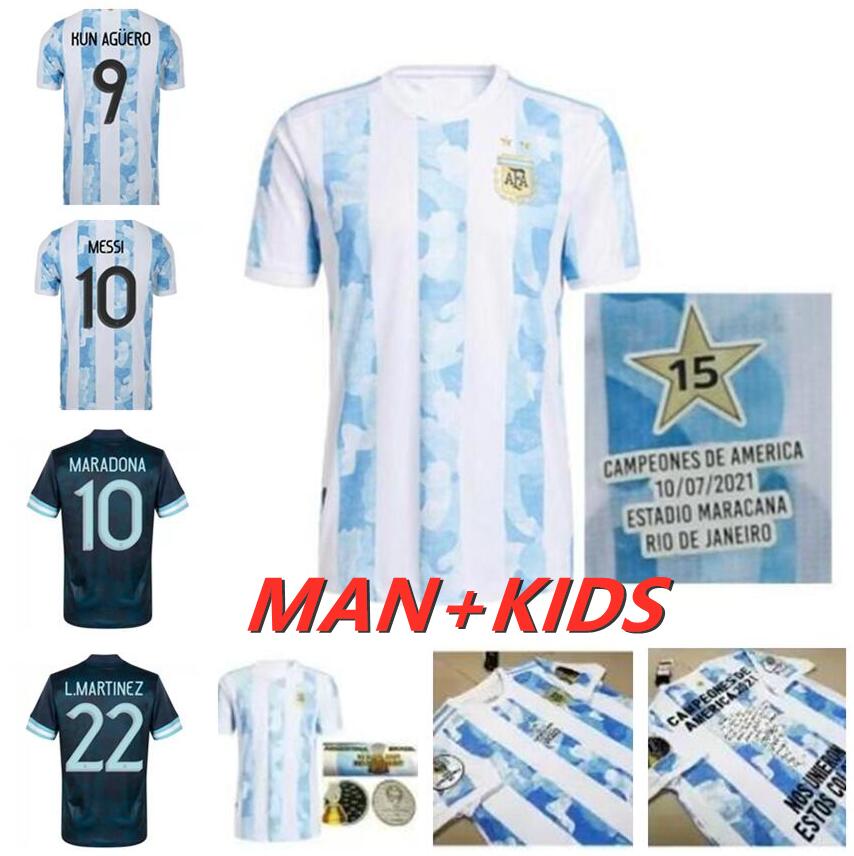 Player Fans Version Argentina Soccer JerseyS 20 21 Copa America Home Away Football Shirts 2021 DI MARIA LO CELSO National Team MARADONA, Kids size
Player Fans Version Argentina Soccer JerseyS 20 21 Copa America Home Away Football Shirts 2021 DI MARIA LO CELSO National Team MARADONA, Kids size