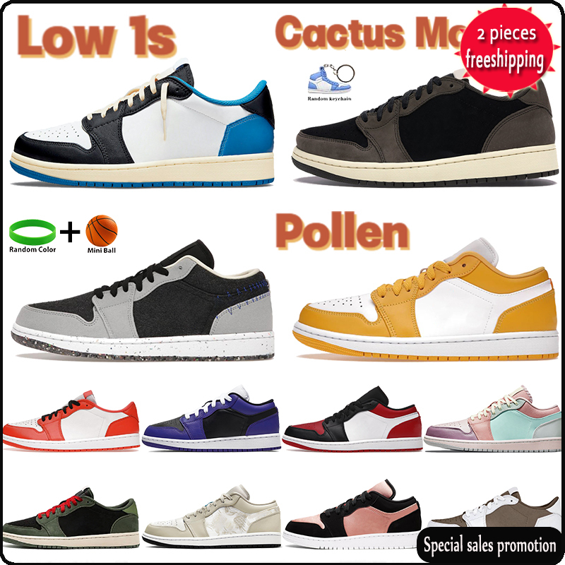 2022 Low Basketball Shoes Cactus Mocha 1 1s Sneakers Crater Black Grey Bred Toe Panda Starfish Fragment Team Red Mens Trainers Men Women, Customize
2022 Low Basketball Shoes Cactus Mocha 1 1s Sneakers Crater Black Grey Bred Toe Panda Starfish Fragment Team Red Mens Trainers Men Women, Customize