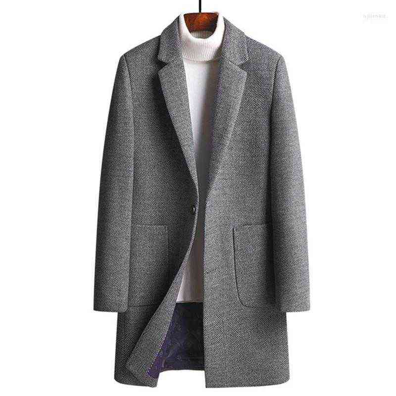 Men's Wool & Blends And Winter Autumn Woolen Coat Slim Mid-length Trench Thick Jacket Nell22 T220810, Camel
Men's Wool & Blends And Winter Autumn Woolen Coat Slim Mid-length Trench Thick Jacket Nell22 T220810, Camel