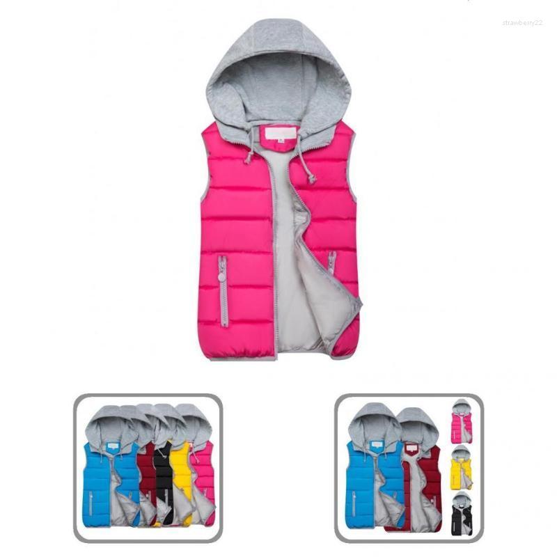 Women's Vests Down Cotton Vest Stylish Slim Hooded Contrast Color Comfy Quilted Stra22, Blue
Women's Vests Down Cotton Vest Stylish Slim Hooded Contrast Color Comfy Quilted Stra22, Blue
