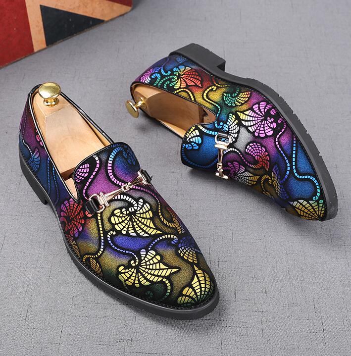 Men's leather Loafers Design Luxury formal Business Dress shoes Slip-on men wedding shoes casual smoking slippers Size: EU39-44, Gold
Men's leather Loafers Design Luxury formal Business Dress shoes Slip-on men wedding shoes casual smoking slippers Size: EU39-44, Gold
