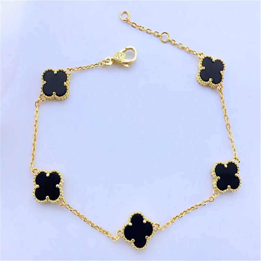 Shell Clover bracelets with green agate four-leaf clover for women Silver Rose Gold V Flower bracelet ll294O
Shell Clover bracelets with green agate four-leaf clover for women Silver Rose Gold V Flower bracelet ll294O