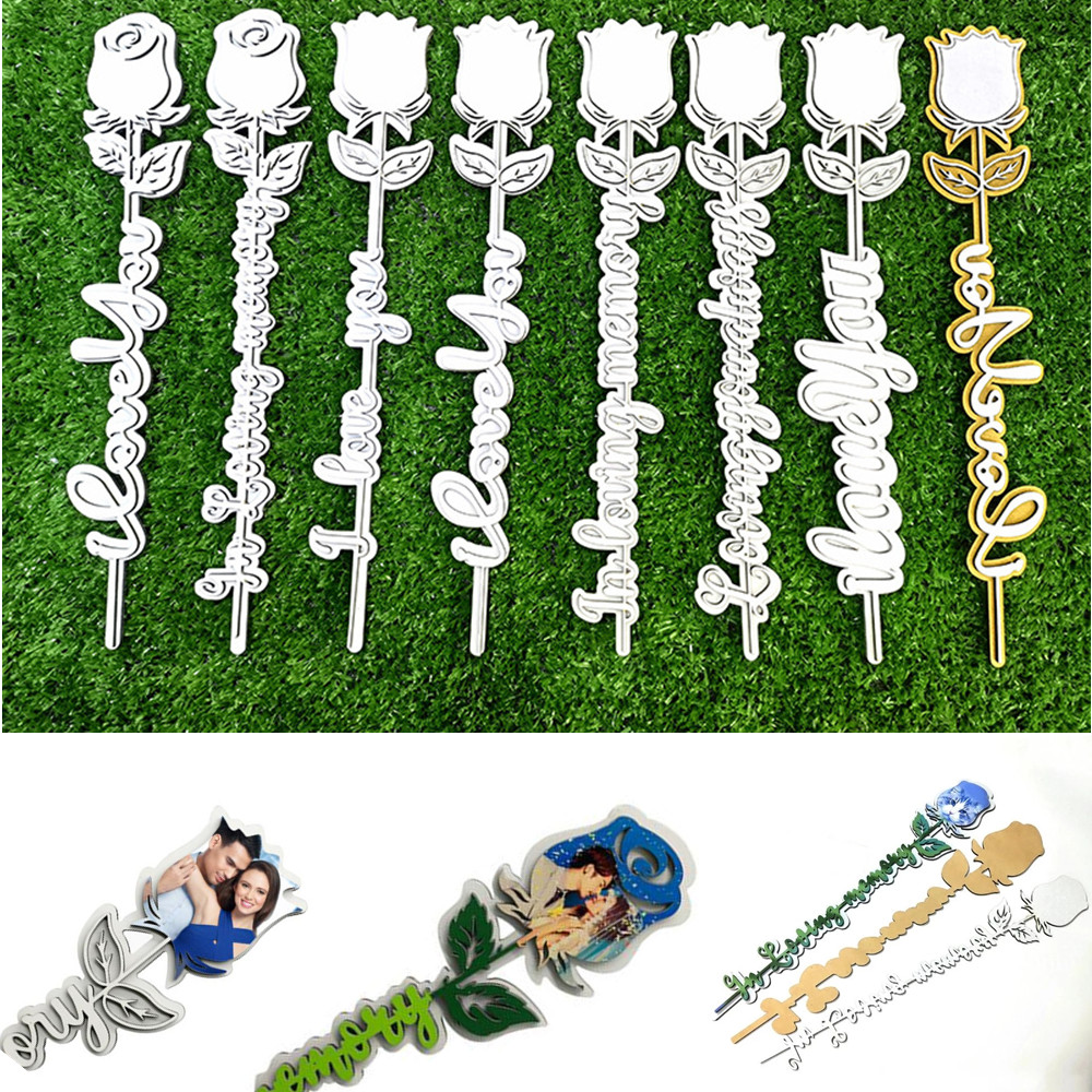 8 Style Sublimation Flowers Faux Roses MDF Wooden Blank DIY Christmas Wedding Anniversary Heat Transfer Double Layer Photo Flower In Loving Memory Valentine Decor, As pic show
8 Style Sublimation Flowers Faux Roses MDF Wooden Blank DIY Christmas Wedding Anniversary Heat Transfer Double Layer Photo Flower In Loving Memory Valentine Decor, As pic show