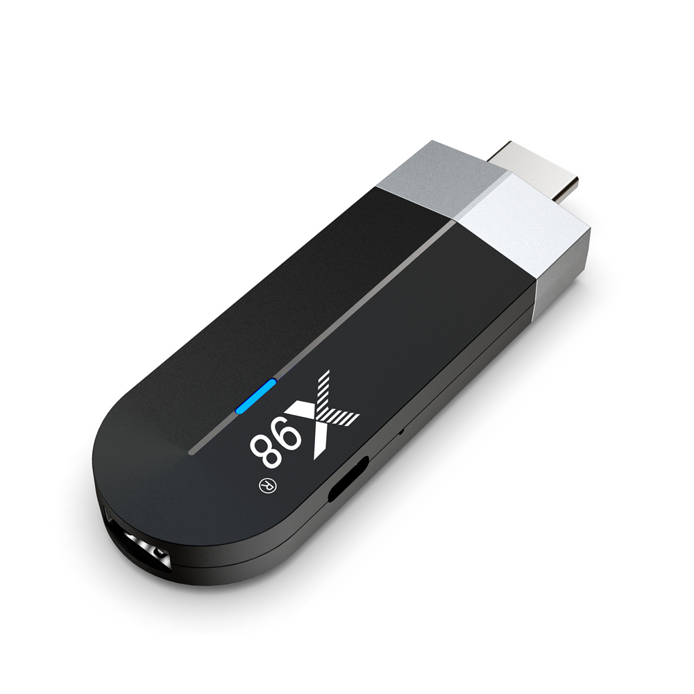 X98 S500 Smart Tv stick Android TV Box 11 2G/16G 4G/32G 3D Video 4K 2.4G 5G Wifi bt Quad-Core Set top box receiver