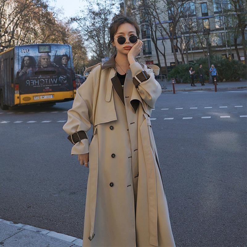 Women's Trench Coats Coat 2022 Spring Korean Loose Contrast Color Lapel Outwear Mujer Temperament Windbreaker Female Autumn Z1011, Photo color
Women's Trench Coats Coat 2022 Spring Korean Loose Contrast Color Lapel Outwear Mujer Temperament Windbreaker Female Autumn Z1011, Photo color