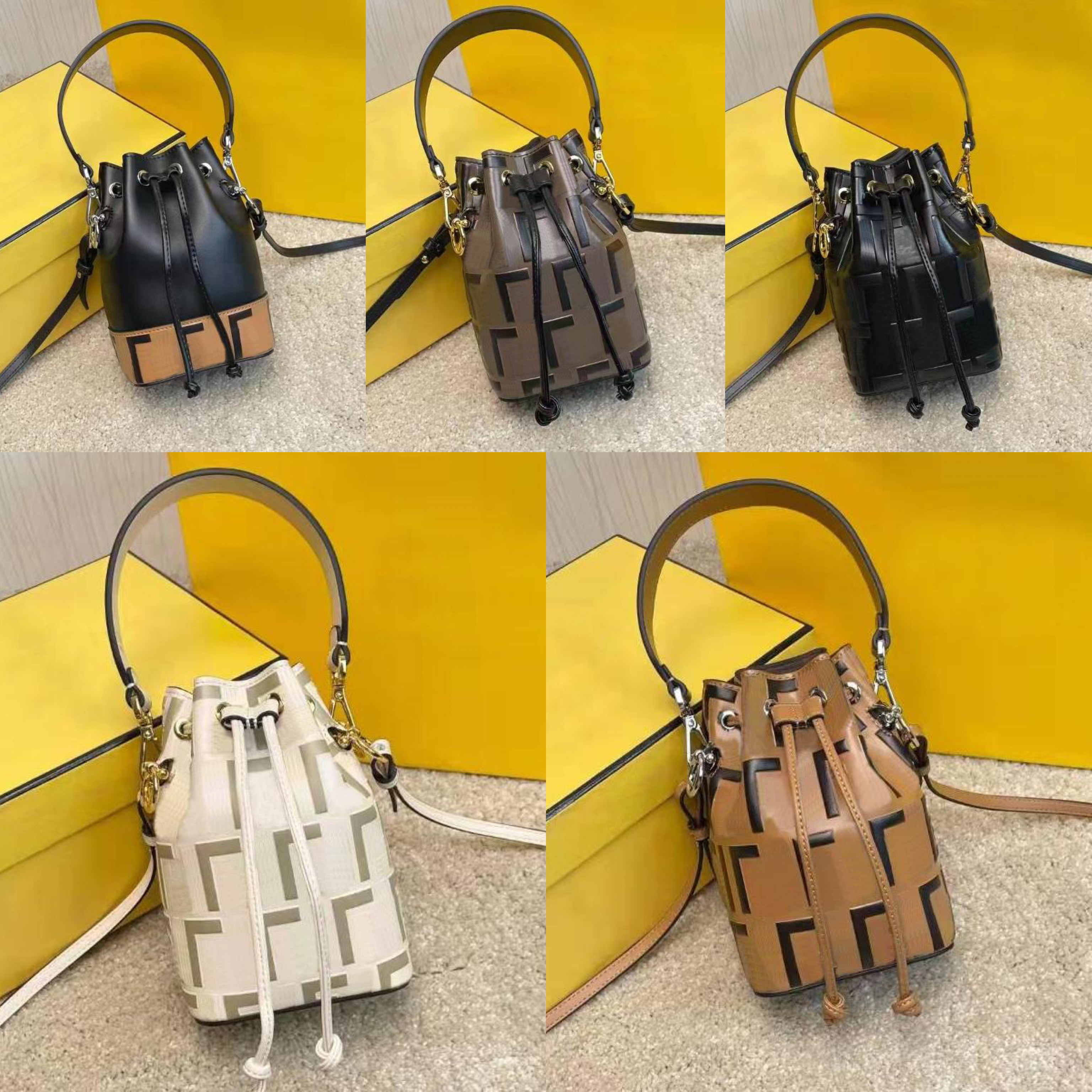 Mini Bucket Bag Luxury Designer Genuine leather crossbody handbags Women's men tote fashion presbyopia wallet removable Drawstring pockets handbag Shoulder Bag, Khaki
Mini Bucket Bag Luxury Designer Genuine leather crossbody handbags Women's men tote fashion presbyopia wallet removable Drawstring pockets handbag Shoulder Bag, Khaki