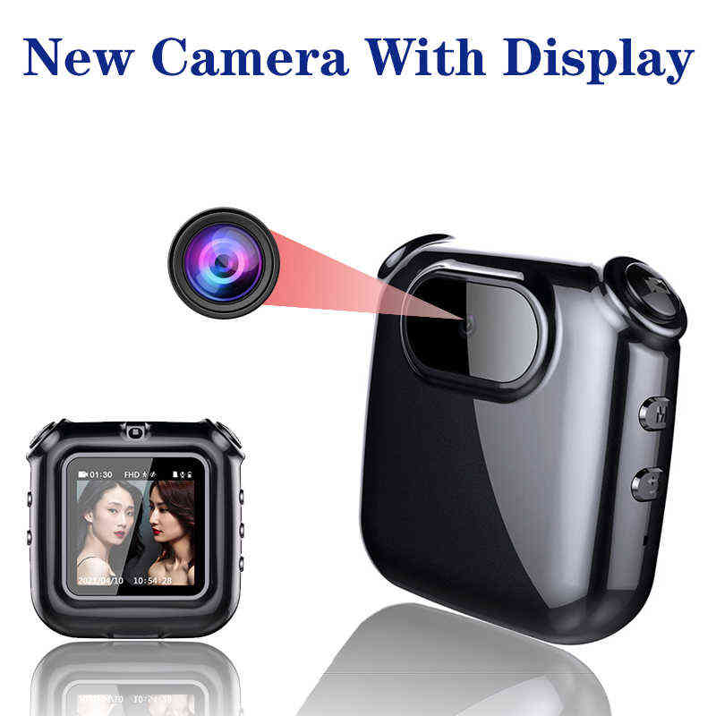 Mini Camera With Display 1080P FHD Audio Video Voice Photo Recorder DV Camera Portable Clip Necklace Pandent Body Cam Camcorder H220411
Mini Camera With Display 1080P FHD Audio Video Voice Photo Recorder DV Camera Portable Clip Necklace Pandent Body Cam Camcorder H220411