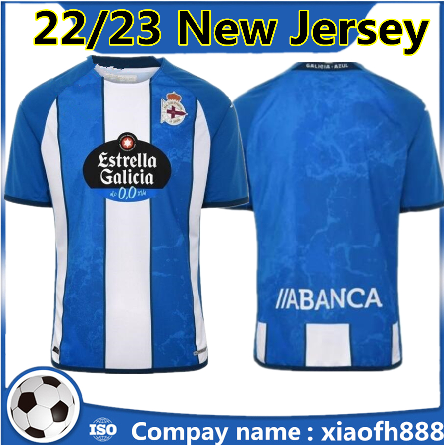 22 23 Deportivo La Coruna Soccer Jerseys Coruna Mens ALEX B. JUERGEN QUILES DONCEL 2022 2023 Home Blue White Away Black Football Shirt
22 23 Deportivo La Coruna Soccer Jerseys Coruna Mens ALEX B. JUERGEN QUILES DONCEL 2022 2023 Home Blue White Away Black Football Shirt