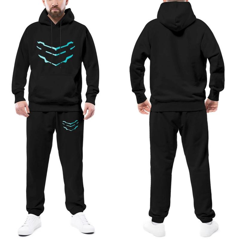 Men's Tracksuits Dead Space Tracksuit Set Deadly Deux Hip Hop Sweatsuits HalloweenSweatpants And Hoodie Male, Gray
Men's Tracksuits Dead Space Tracksuit Set Deadly Deux Hip Hop Sweatsuits HalloweenSweatpants And Hoodie Male, Gray