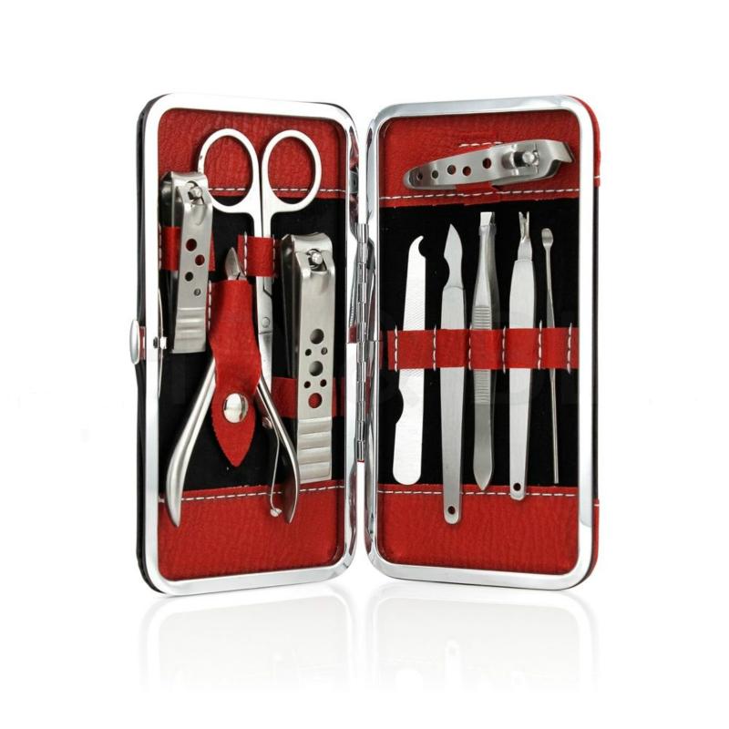 Nail Art Kits 10/12 Pcs Professional Manicure Tools Set Nails Clipper Scissors Tweezer Knife Sets Case For
Nail Art Kits 10/12 Pcs Professional Manicure Tools Set Nails Clipper Scissors Tweezer Knife Sets Case For