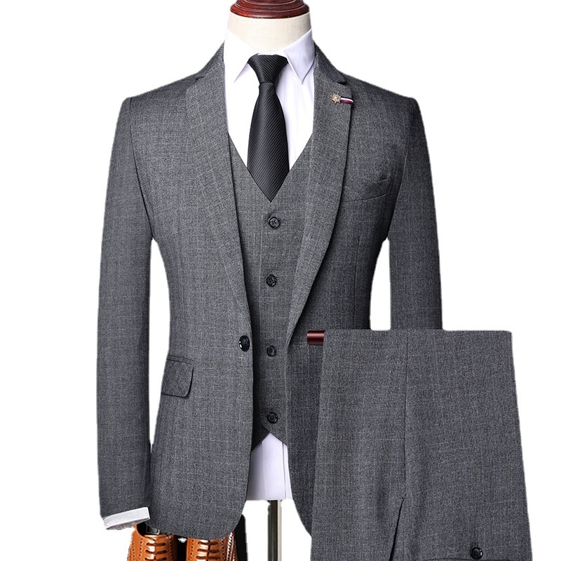 6XL Jacket Vest Pants Retro Gentleman Classic Fashion Plaid Mens Formal Business Slim Suit 3Pces Set Groom Wedding Dress 220812, Dark brown
6XL Jacket Vest Pants Retro Gentleman Classic Fashion Plaid Mens Formal Business Slim Suit 3Pces Set Groom Wedding Dress 220812, Dark brown