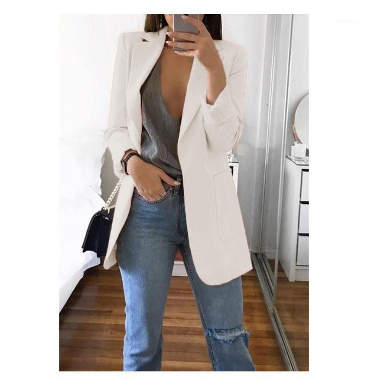 Women's Suits & Blazers Women Casual Long Sleeve Solid Slim Blazer Jacket Ladies OL Coat Suit Tops S-3XL Set Oversized, White
Women's Suits & Blazers Women Casual Long Sleeve Solid Slim Blazer Jacket Ladies OL Coat Suit Tops S-3XL Set Oversized, White