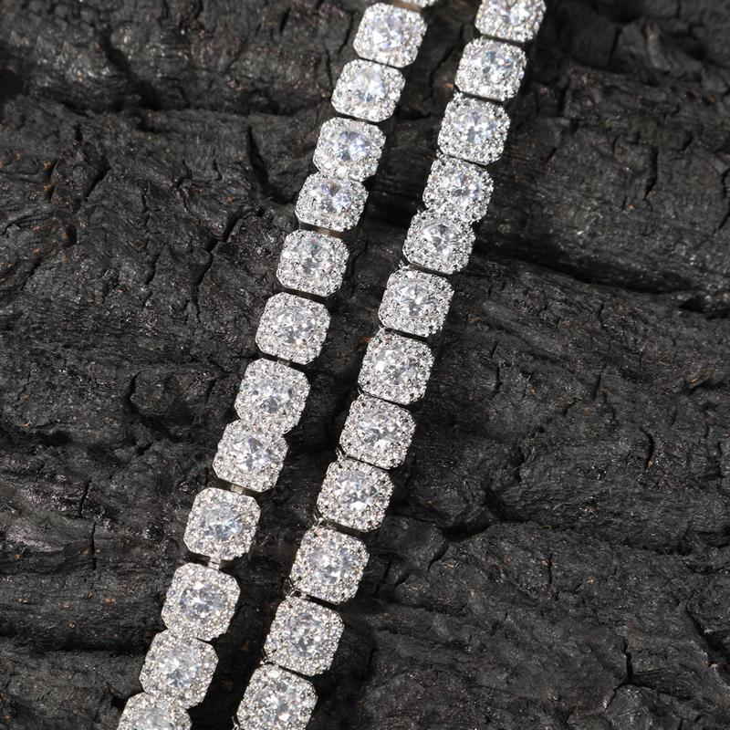Chains Clasp Square Zircon Shape Bling Iced Out Brass Tennis Chain CZ Necklace Fashion Hip Hop Jewelry BN040Chains
Chains Clasp Square Zircon Shape Bling Iced Out Brass Tennis Chain CZ Necklace Fashion Hip Hop Jewelry BN040Chains