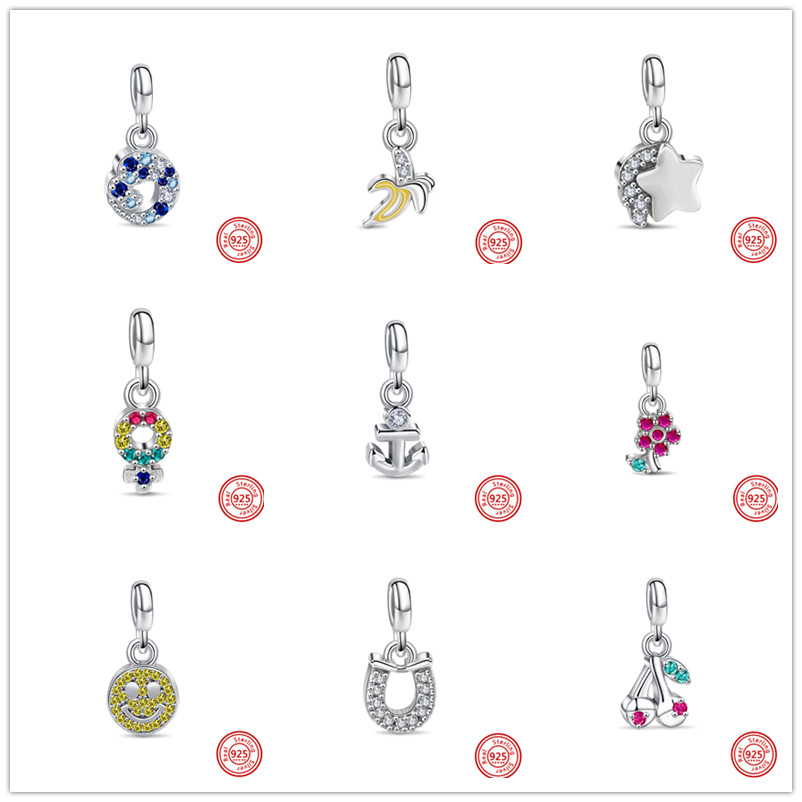Sterling Silver s925 Loose Beads Beaded Bracelets Charms Classic Diamond Necklace Smiley Pendant Jewelry Original Fit Pandora Fashion DIY Women's Jewelry Gifts
Sterling Silver s925 Loose Beads Beaded Bracelets Charms Classic Diamond Necklace Smiley Pendant Jewelry Original Fit Pandora Fashion DIY Women's Jewelry Gifts