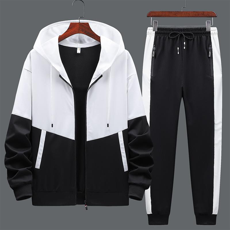 Men' Tracksuits Spring Autumn Men Tracksuit Two Pieces Set Men' Hooded Sweatshirt Pants Fashion Hoodie Sportswear Suit Mens ClothingMe, Em316 blue
Men' Tracksuits Spring Autumn Men Tracksuit Two Pieces Set Men' Hooded Sweatshirt Pants Fashion Hoodie Sportswear Suit Mens ClothingMe, Em316 blue