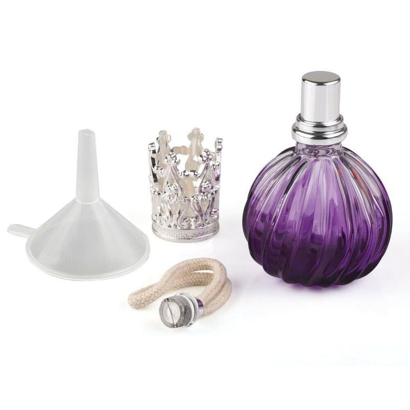 100ml Purple / Pink Pineapple Fragrance Diffuser Aromatherapy Oil Tan Lamp Kit 220711