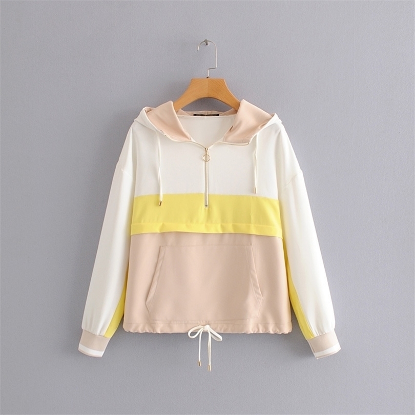 New Summer Sport Gym Jackets Fall Breathable Cotton Women Tops Jackets with Hooded Rain Protection Tops Jackets Clothing T200212