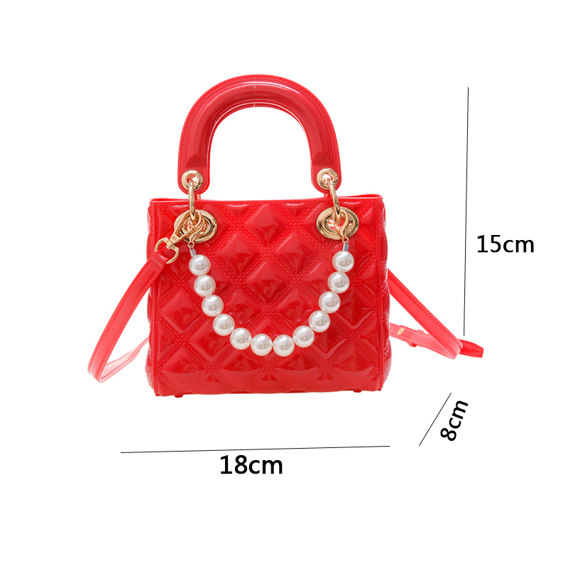 1Pcs Children Mini Handbags One Shoulder Messenger Bags Baby Girls Pearl Princess Zero Wallets Summer Candy Colors Jelly Bag
1Pcs Children Mini Handbags One Shoulder Messenger Bags Baby Girls Pearl Princess Zero Wallets Summer Candy Colors Jelly Bag