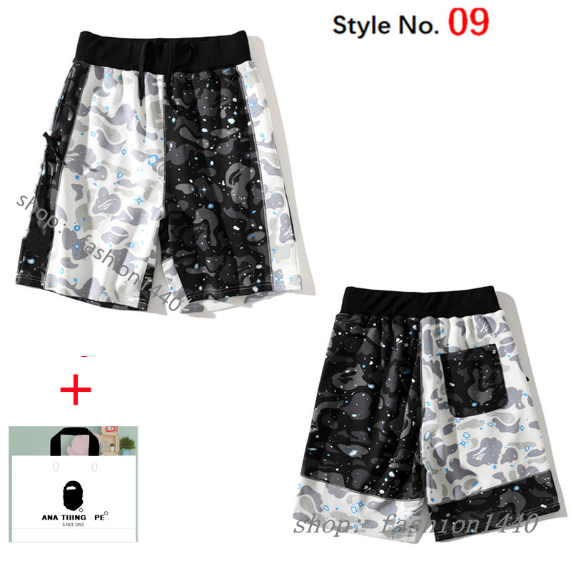 ape shorts mens designer shorts shark swim shorts luminous inaka Reflective oversize fleeces camouflage sweatshirts beach pants high quality stitching A12, 1pcs button
ape shorts mens designer shorts shark swim shorts luminous inaka Reflective oversize fleeces camouflage sweatshirts beach pants high quality stitching A12, 1pcs button