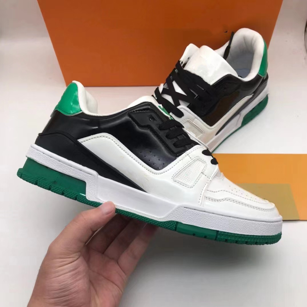 2022 Designer Sneakers Trainers Shoes Luxury Men Women Low Cut Lace-Up Leather Casual Outdoor Zapatos Walking Shoes 36-44
2022 Designer Sneakers Trainers Shoes Luxury Men Women Low Cut Lace-Up Leather Casual Outdoor Zapatos Walking Shoes 36-44