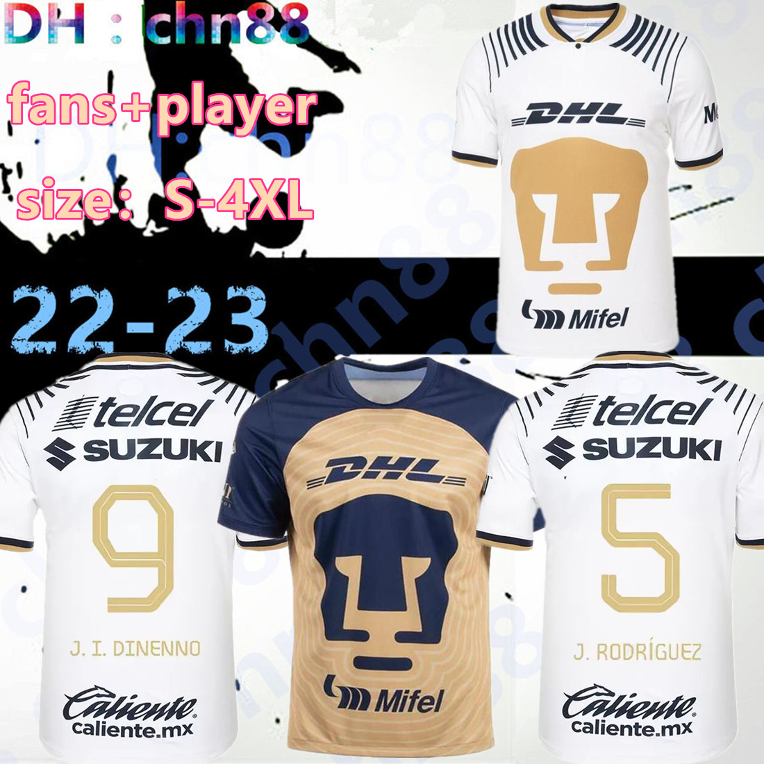 size S-4XL 2022 2023 MEXICO CLUb UNAM Cougar Soccer Jersey special edition Malcorra MORA Iturbe Rodriguez LIGA MX football shirts fans player, 22-23 home
size S-4XL 2022 2023 MEXICO CLUb UNAM Cougar Soccer Jersey special edition Malcorra MORA Iturbe Rodriguez LIGA MX football shirts fans player, 22-23 home