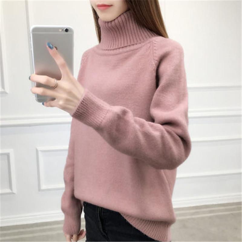 Women' Sweaters Cashmere Sweater Women Turtleneck Knitted Winter For Warm White Black Pullovers Female ZZ635Women
Women' Sweaters Cashmere Sweater Women Turtleneck Knitted Winter For Warm White Black Pullovers Female ZZ635Women
