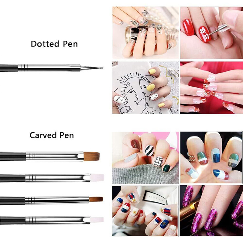 Things Brushes Nails Art Accessories Tools Kits Nail Supplies For Professionals Manicure Set 220812