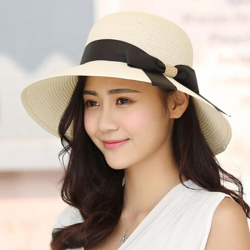 Visors Accessory Simple Sweet Foldable Cap Headwear Women Hat Wide Brim For Outdoor, White
Visors Accessory Simple Sweet Foldable Cap Headwear Women Hat Wide Brim For Outdoor, White