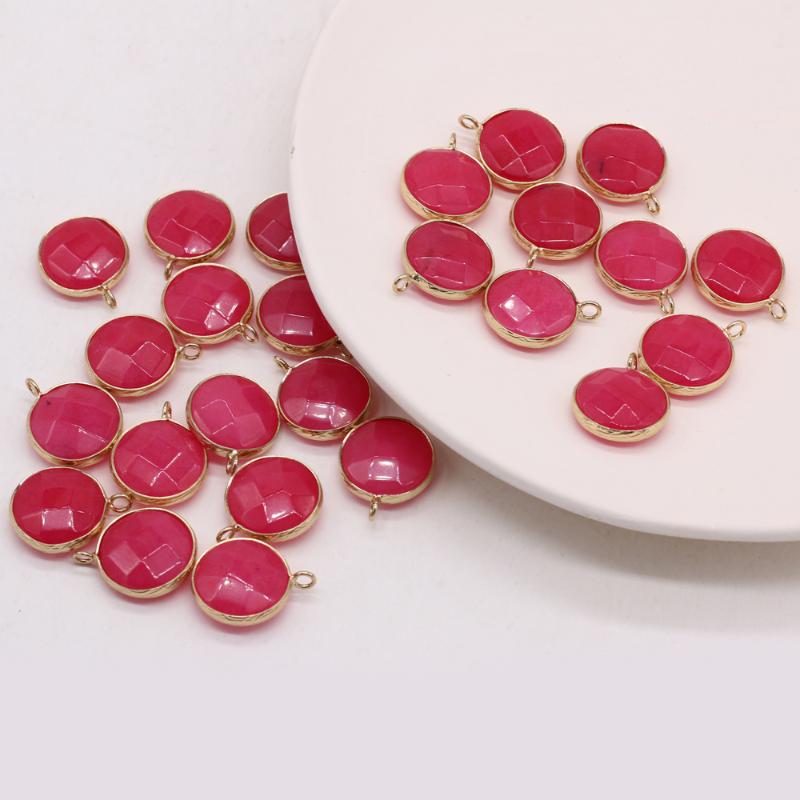 Pendant Necklaces Natural Stone White Dyed Red Round Gold-plated For Jewelry MakingDIY Necklace Earring Accessories Charm GiftPendant
Pendant Necklaces Natural Stone White Dyed Red Round Gold-plated For Jewelry MakingDIY Necklace Earring Accessories Charm GiftPendant