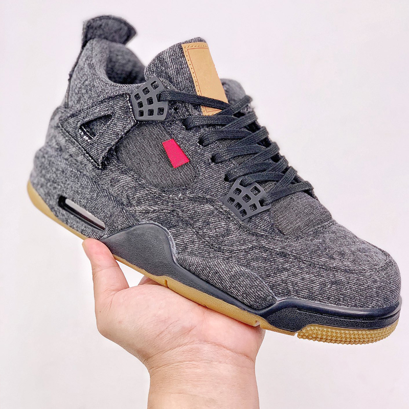 2022 Black Denim Levi 4s Mens Basketball Shoes 4 Jumpmen Womens Sports Sneakers, ##
2022 Black Denim Levi 4s Mens Basketball Shoes 4 Jumpmen Womens Sports Sneakers, ##