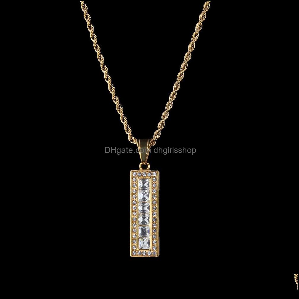 Pendant Necklaces Pendants Jewelry New Fashion Hip Hop Fl Diamond Iced Out Gold Plated Stick Chain Necklace Rapp Dhnaz
Pendant Necklaces Pendants Jewelry New Fashion Hip Hop Fl Diamond Iced Out Gold Plated Stick Chain Necklace Rapp Dhnaz