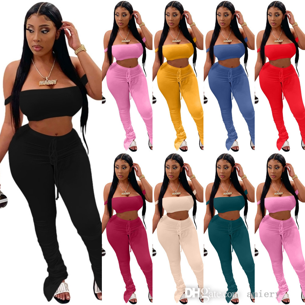 Designer Summer Short Outfits Women Casual Tracksuits Sexy Suspender Wrap Chest Two Piece Suit Women' Long Wrinkled Pants, Creamy-white
Designer Summer Short Outfits Women Casual Tracksuits Sexy Suspender Wrap Chest Two Piece Suit Women' Long Wrinkled Pants, Creamy-white