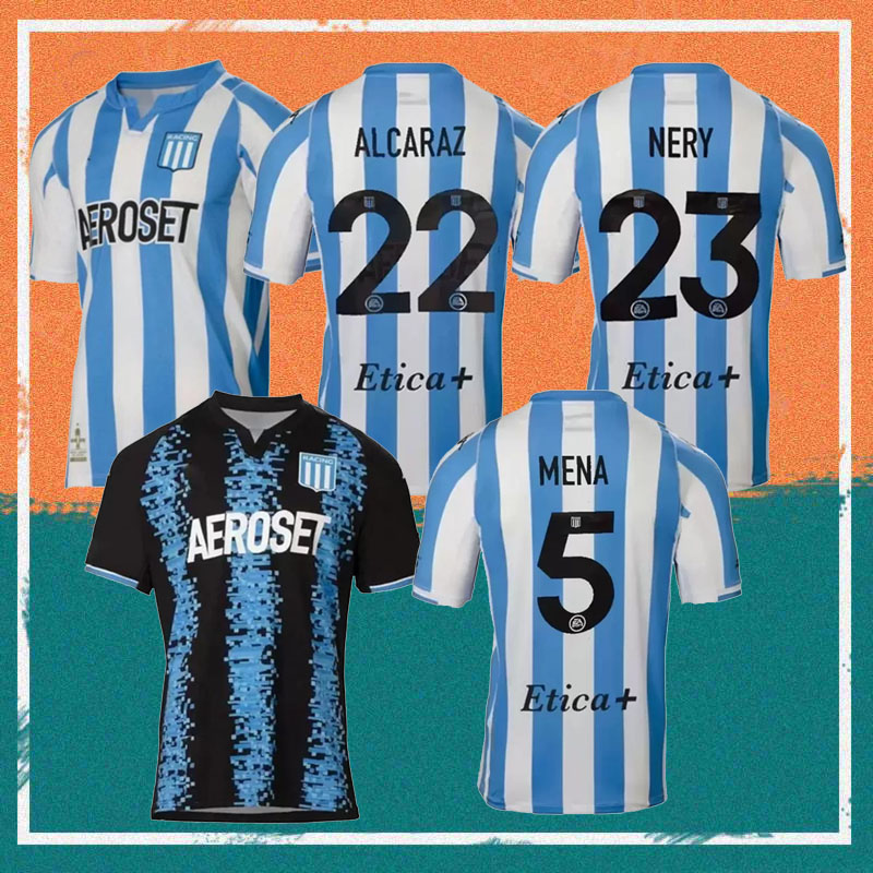 22/23 Racing Club de Avellaneda Home Soccer Jerseys 2022 Away CHURRY ROJAS LISANDRO SOLARI shirt FERTOLI CVITANICH MIRANDA Football uniform, Away patch
22/23 Racing Club de Avellaneda Home Soccer Jerseys 2022 Away CHURRY ROJAS LISANDRO SOLARI shirt FERTOLI CVITANICH MIRANDA Football uniform, Away patch