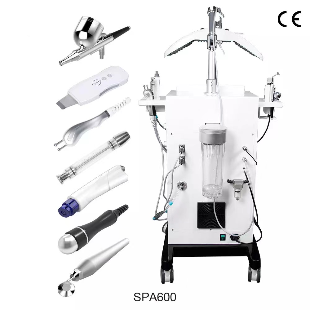 2022 new 8 in 1 face skin care machine for cleaning Diamond peeling and Crystal dermabrasion